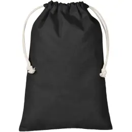 Kooshty Kokomo Microfibre Beach Towel Drawstring Pouch Black